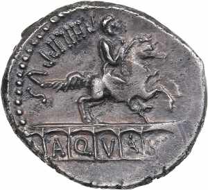 Roman Republic AR Denar - Marcia. C. Marcius ... 