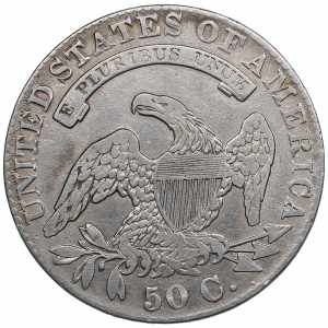 USA 50 cents - Half dollar 1831 13.41g. ... 