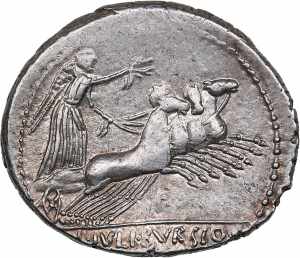 Roman Republic AR Denarius - Julia. L. ... 