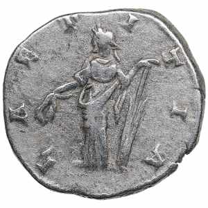 Roman Empire AR Denarius - Lucilla (daughter ... 