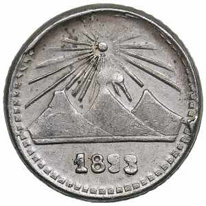 Guatemala 1/4 real 1893 ... 