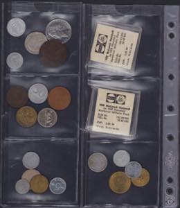 Coin Lots: Italy, Czechoslovakia, Nigeria, ... 