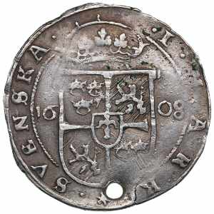 Sweden 1 mark 1608 - Karl IX (1604-1611) ... 