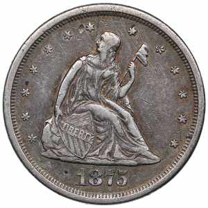 USA 20 cents 1875 5.01g. ... 