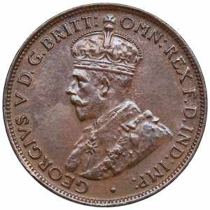 Australia 1/2 penny 1929 ... 