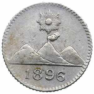 Guatemala 1/4 real 1896 ... 