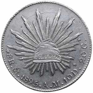 Mehhiko 8 reales 1895 ... 
