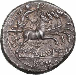 Roman Republic AR Denarius - Opimia. L. ... 