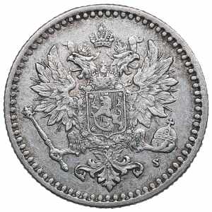Russia, Finland 50 pennia 1866 S 2.45g. ... 