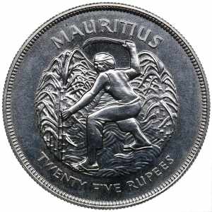 Mauritius 25 rupees 1977 ... 