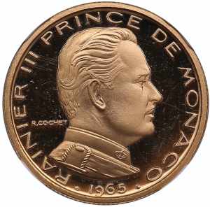 Monaco 1/2 Franc 1965 ... 