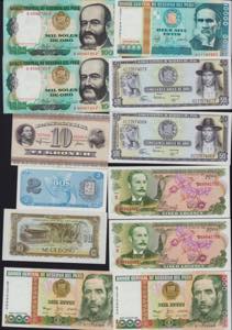 Lot of World paper money: Peru, Viet Nam, ... 