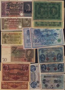 Small collection of Germany banknotes (31) ... 