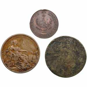 Lot of Medals: Russia (3) Various condition. ... 