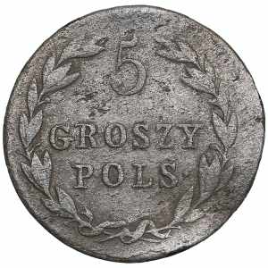 Russia, Poland 5 Grosz ... 