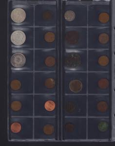 Coin Lots: Russia, USA, Sweden, UK, etc (24) ... 