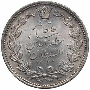Iran 5000 dinars AH 1320-1902 AD - Muzaffar ... 