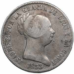 Spain 10 reales 1853 - ... 