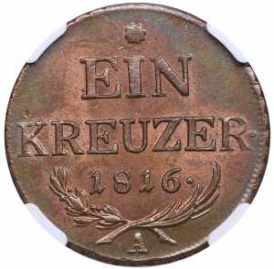 Austria 1 kreuzer 1816 A ... 