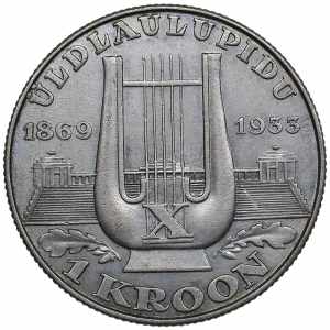 Estonia 1 kroon 1933 - ... 