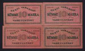 Estonia 10 marka 1922 ... 