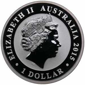 Australia 1 dollar 2015 31.32g. PROOF