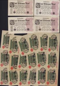 Lot of World paper money: Germany (36) ... 