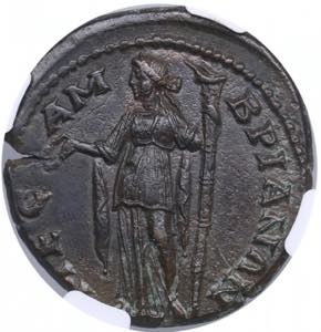 Thrace, Mesambria Æ26 - Philip I & Otacilia ... 