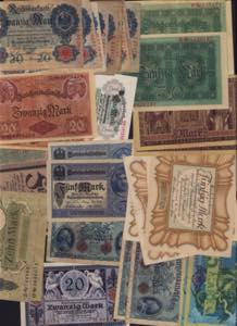 Collection of Germany banknotes (79) Various ... 