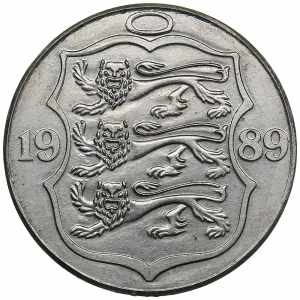 Estonia token Oma raha (Our money) 1989 ... 