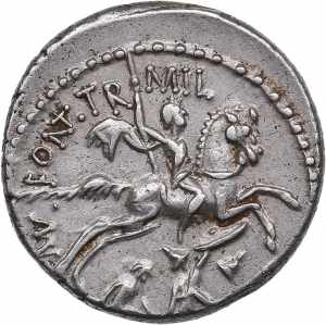 Roman Republic AR Denarius - Fonteia. P. ... 