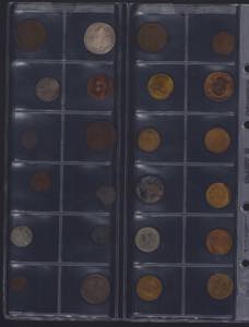 Coin Lots: Coins and tokens Livonia, Russia, ... 