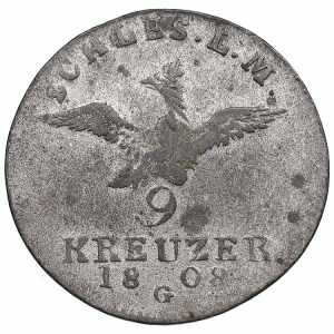 Germany, Brandenburg-Prussia 9 kreuzen 1808- ... 