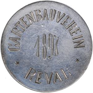 Estonia, Russia medal 1897 - Horticultural ... 