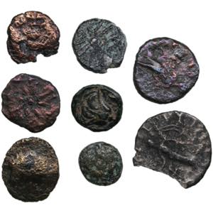 Greek, Indo-Greek, Indo-Skythian Æ-AR coins ... 