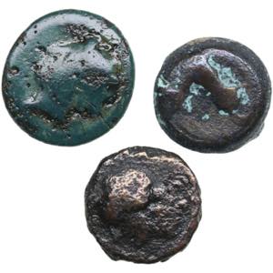 Greek Æ coins 14-17mm ... 