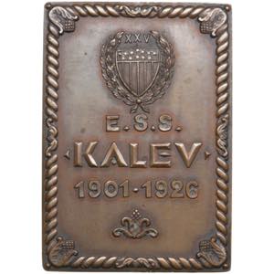 Estonia Kalev plaque ... 