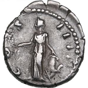 Roman Empire AR Denarius - Antoninus Pius ... 