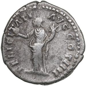 Roman Empire AR Denarius - Antoninus Pius ... 