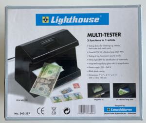 Lighthouse,  MULTI-TESTER - 3 in 1 New. Sold ... 