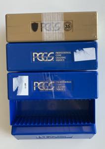 Box for PCGS Slabs (4) 4 Boxes. Sold as is, ... 