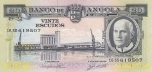 Angola 20 escudos 1962 ... 