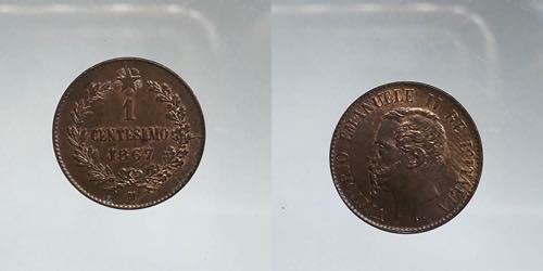 Vittorio Emanuele II. 1 centesimo ... 