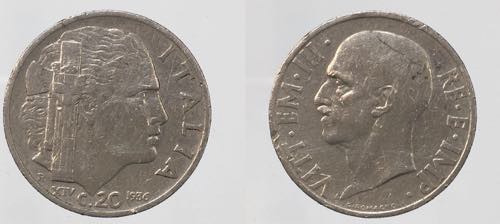 Vittorio Emanuele III 20 centesimi ... 
