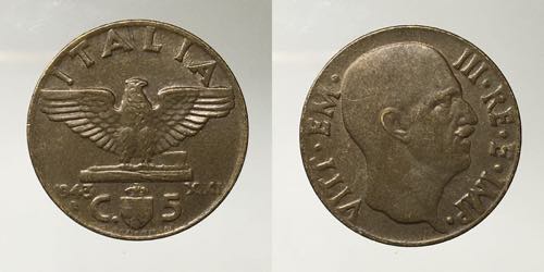 Vittorio Emanuele III 5 centesimi ... 