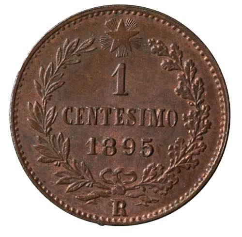 Umberto I. 1 centesimo 1895 FDC