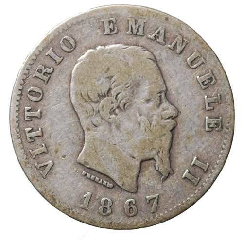 Vittorio Emanuele II. 1 Lira 1867 ... 