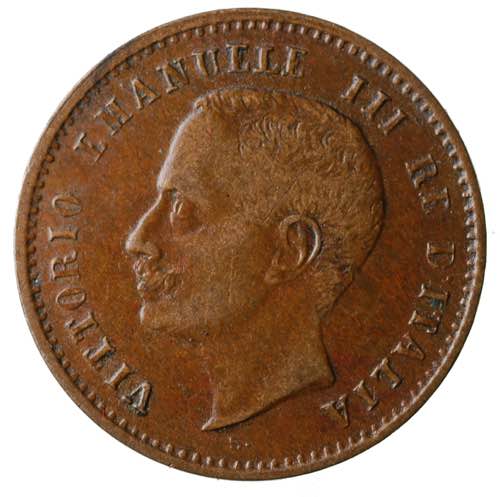 Vittorio Emanuele III. 2 centesimi ... 