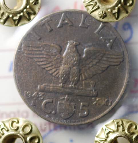 Vittorio Emanuele III. 5 centesimi ... 