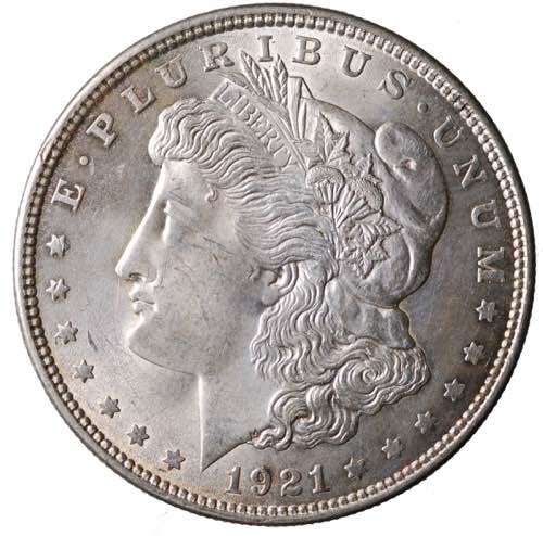 United States. Morgan Dollar 1921 ... 